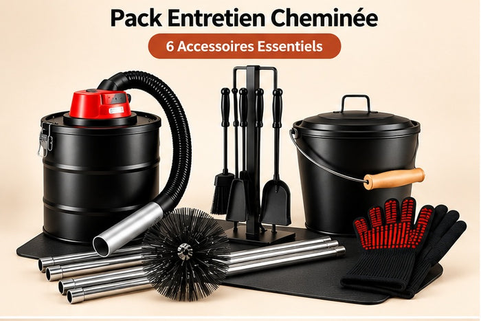 Pack Entretien Cheminée – L’Essentiel