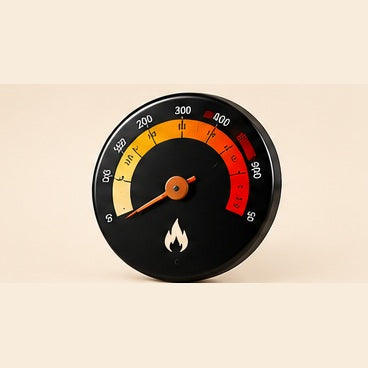 Thermomètre Magnétique pour Poêle à Bois